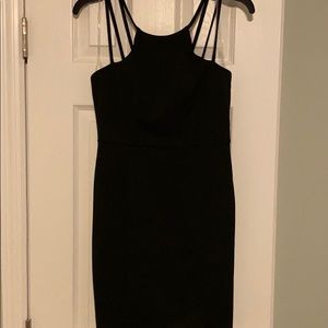 Black pencil dress
